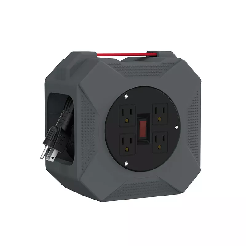 4 излези Пластична макара за кабел 45 стапки 4 излези Пластична макара за кабел 45 стапки